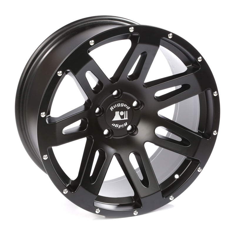 Rugged Ridge XHD Wheel Satin Black 20in x 9 Inch JK/JL/JT - Wheels
