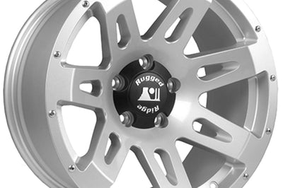 Rugged Ridge XHD Wheel Silver 18x9 07-18 Jeep Wrangler JK - Wheels