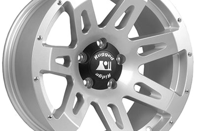 Rugged Ridge XHD Wheel Silver 18x9 07-18 Jeep Wrangler JK - Wheels
