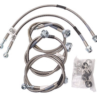 Russell Performance 01-06 GM Silverado/Sierra HD (All) (Also fits Rancho) Brake Line Kit - Brakes Rotors & Pads