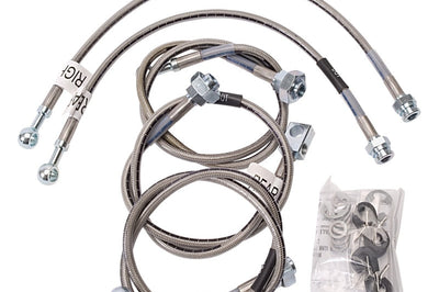 Russell Performance 01-06 GM Silverado/Sierra HD (All) (Also fits Rancho) Brake Line Kit - Brakes Rotors & Pads