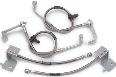 Russell Performance 05-11 Ford Mustang (with ABS) Brake Line Kit - Brakes Rotors & Pads