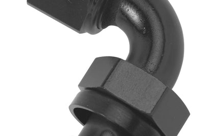 Russell Performance -10 AN Twist-Lok 90 Degree Hose End (Black) - Fabrication