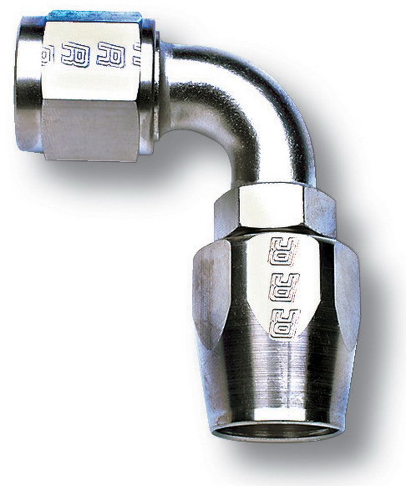 Russell Performance -6 AN Endura 90 Degree Full Flow Hose End - Fabrication