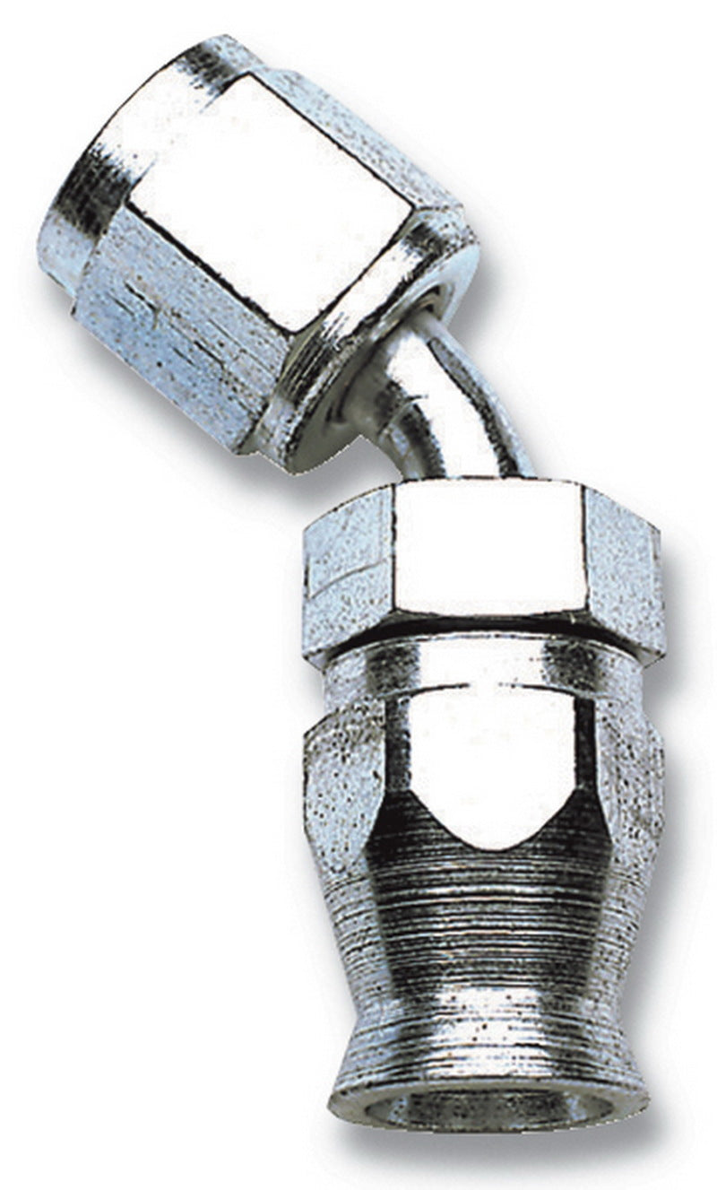Russell Performance -6 AN Endura Pwerflex Power Steering 45 Degree Hose Ends - Fabrication