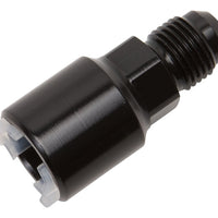 Russell Performance -6 AN male to 3/8in SAE quick-disconnect female (Black Single) - Fabrication