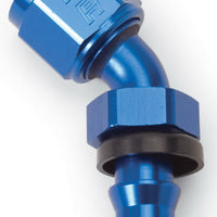 Russell Performance -6 AN Twist-Lok 45 Degree Hose End (Blue) - Fabrication