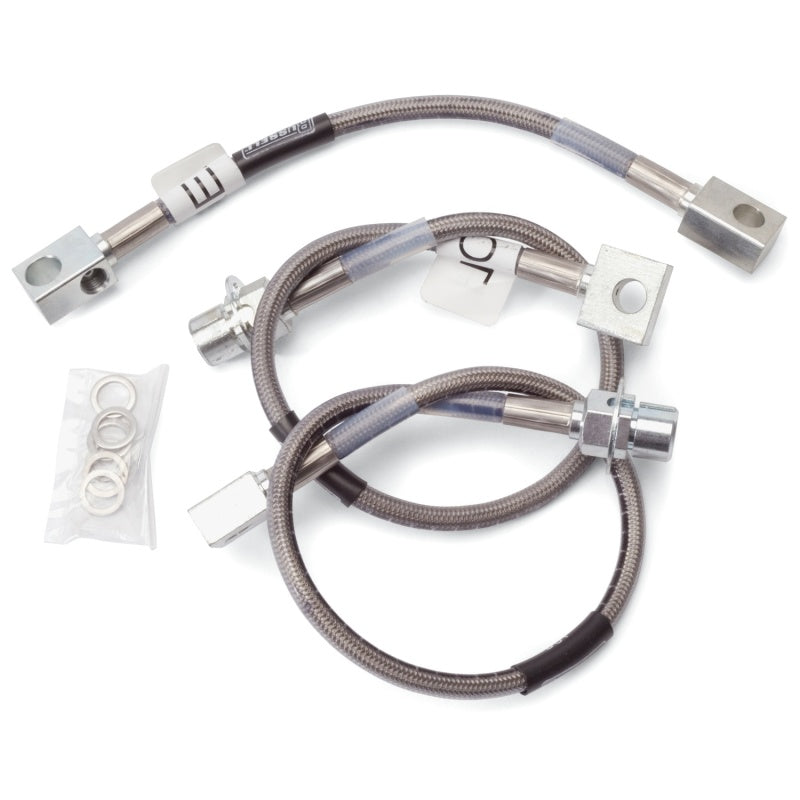Russell Performance 87-93 Ford Mustang Brake Line Kit - Brakes Rotors & Pads