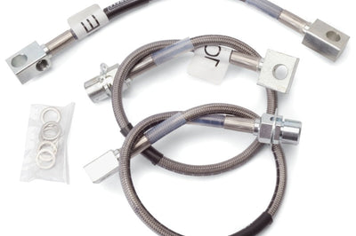 Russell Performance 87-93 Ford Mustang Brake Line Kit - Brakes Rotors & Pads