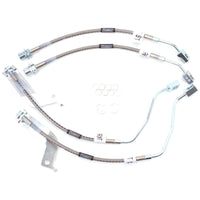 Russell Performance 99-04 Ford Mustang with Traction Control (Except Cobra) Brake Line Kit - Brakes Rotors & Pads
