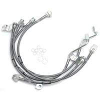 Russell Performance 99-06 Ford Excursion 4WD with 4in-5.5in lift Brake Line Kit - Brakes Rotors & Pads