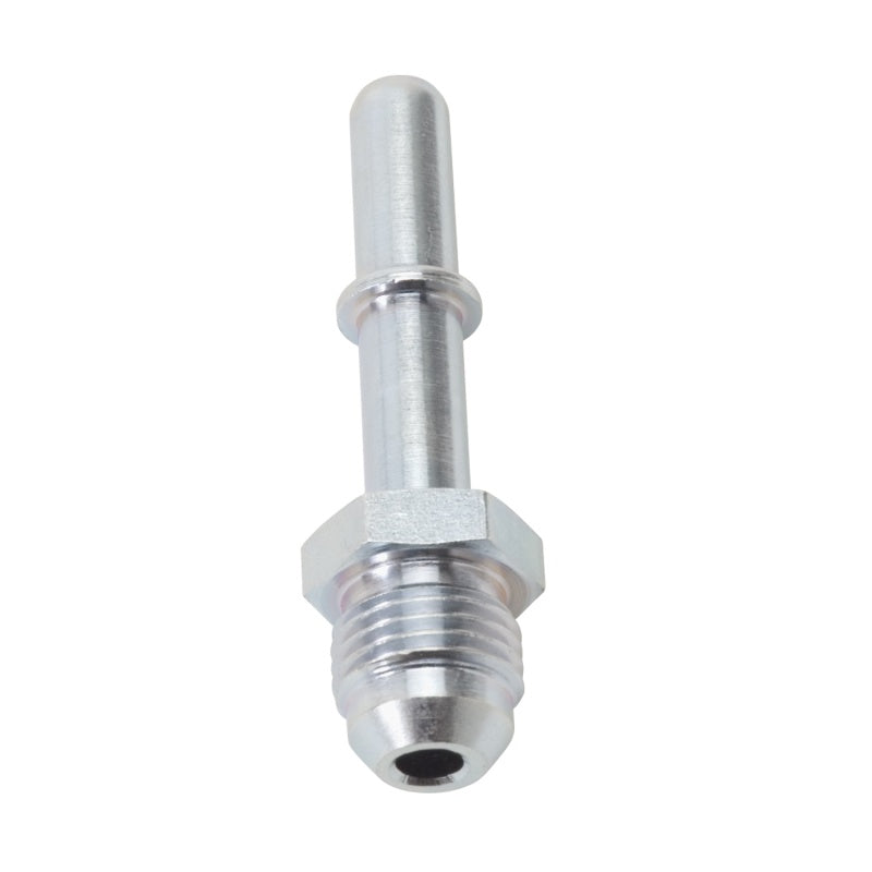 Russell Performance EFI Adapter Fitting -6 AN MALE TO 3/8in SAE Quick Disc Male Zinc - Fabrication