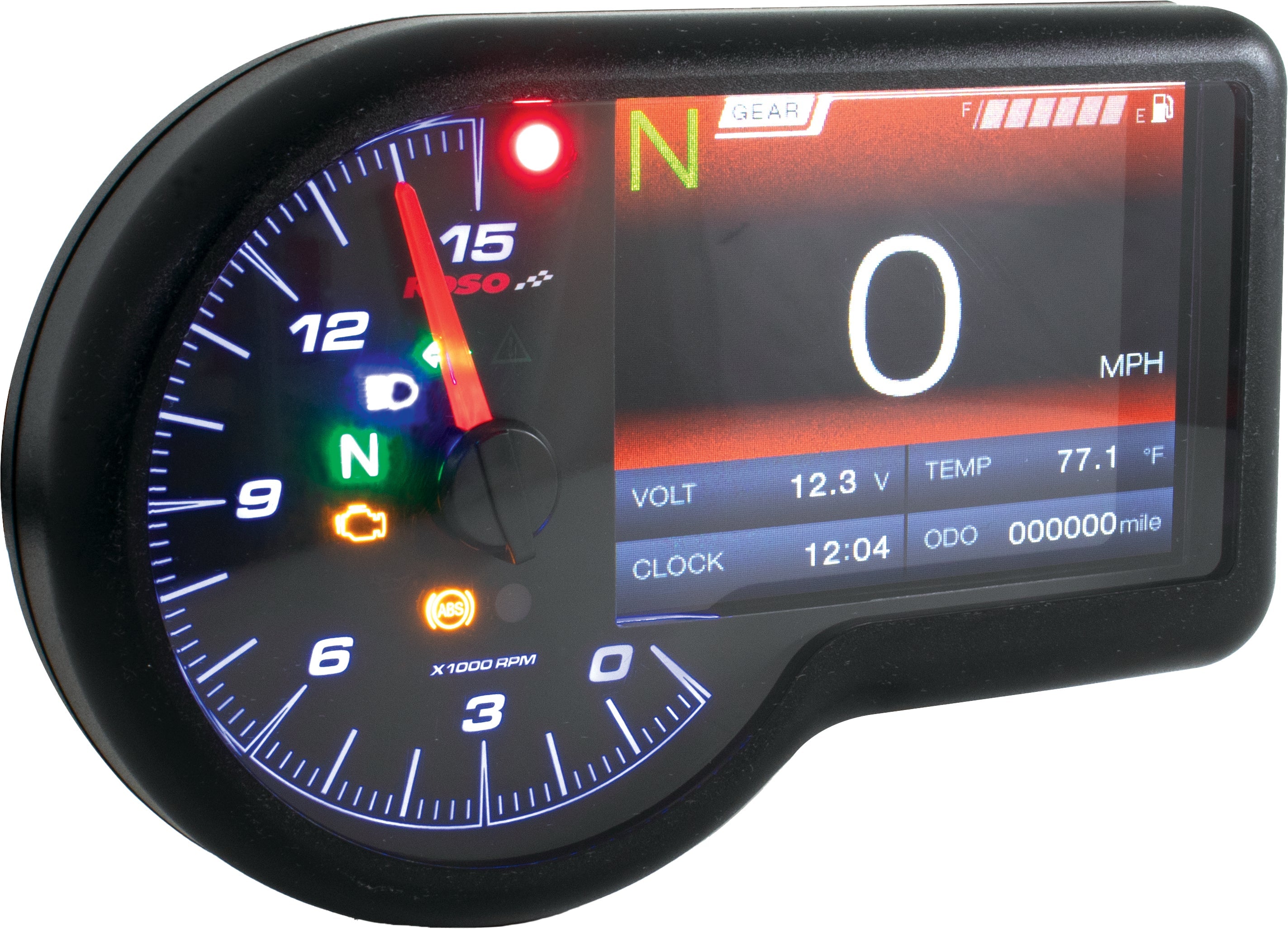 Koso Rx-3 Tft Multifunction Meter - Street Collection
