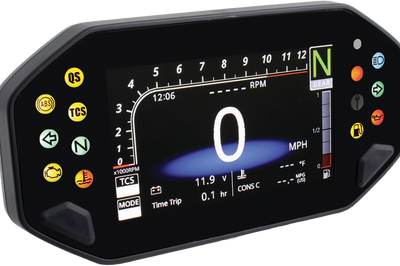 Koso Rx-4 Tft Multifunction Meter Black Yam - Street Collection