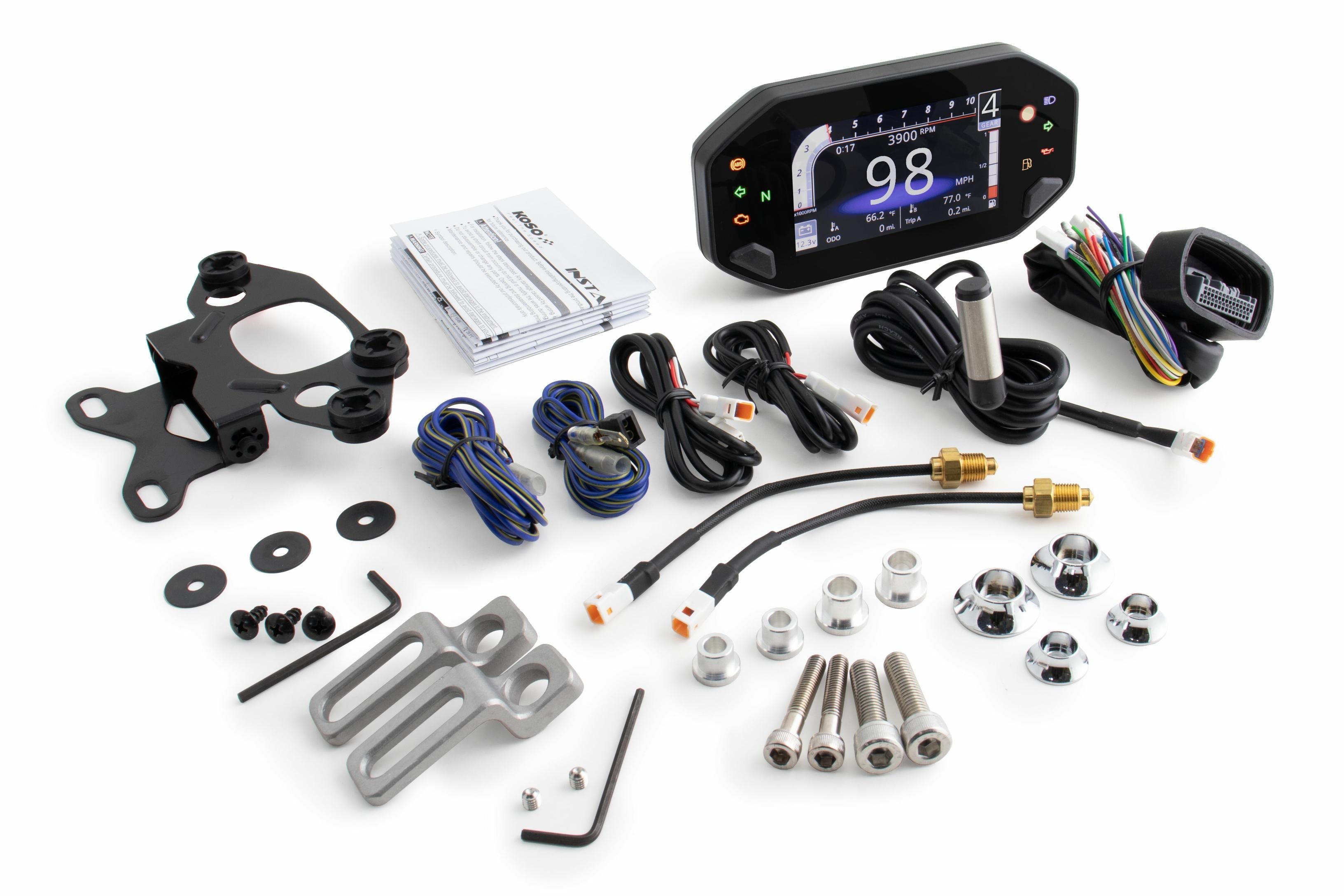 Koso Rx-4 Universal Tft Meter - Street Collection
