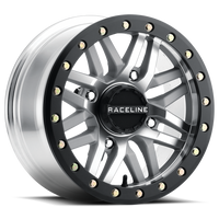 RACELINE Ryno Bdlk Wheel 15x10 4/137 5 + 5 (0mm) Blk/As Cast - Wheels
