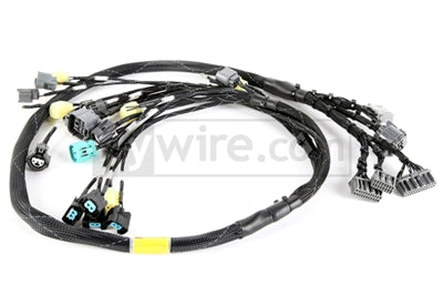 Rywire Honda B-Series OBD2 Tuck Budget Eng Harness w/OBD2 Dist/Inj/Alt/92-95 OBD1 Plug (Adapter Req) - Engine Components