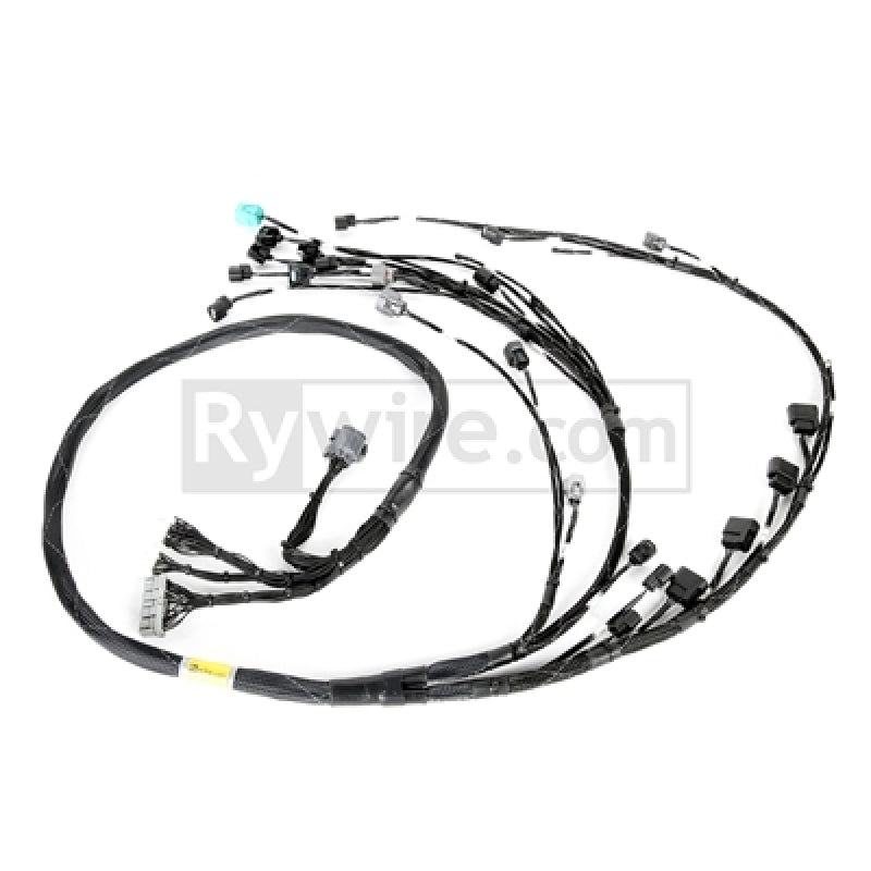 Rywire Honda K-Series Tucked Budget Engine Harness w/OBD2 02-04 RSX K20 Sensor/Firewall VSS - Components