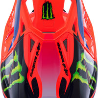 Alpinestars S-m10 Deegan Helmet Orng Flo/prpl/pnk Fluo Xs - Orange Fluo/Purple/Pink / 2X-Large