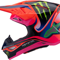 Alpinestars S-m10 Deegan Helmet Orng Flo/prpl/pnk Fluo Xs - Orange Fluo/Purple/Pink / 2X-Large