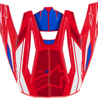 Alpinestars S-m5 Visor Sail Ylw Fluo/enamel Blue Silv G - Black/Cyan - Apparel Collection