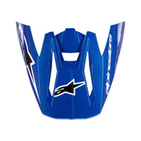 Alpinestars S-m5 Visor Sail Ylw Fluo/enamel Blue Silv G - Black/Cyan - Apparel Collection
