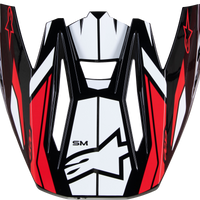 Alpinestars S-m5 Visor Sail Ylw Fluo/enamel Blue Silv G - Black/Cyan - Apparel Collection