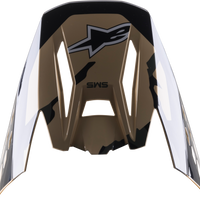 Alpinestars S-m5 Visor Sail Ylw Fluo/enamel Blue Silv G - Black/Cyan - Apparel Collection