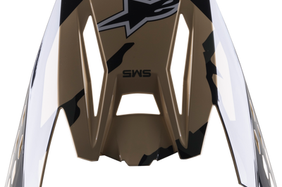 Alpinestars S-m5 Visor Sail Ylw Fluo/enamel Blue Silv G - Sand/Tangerine/Camo - Apparel Collection