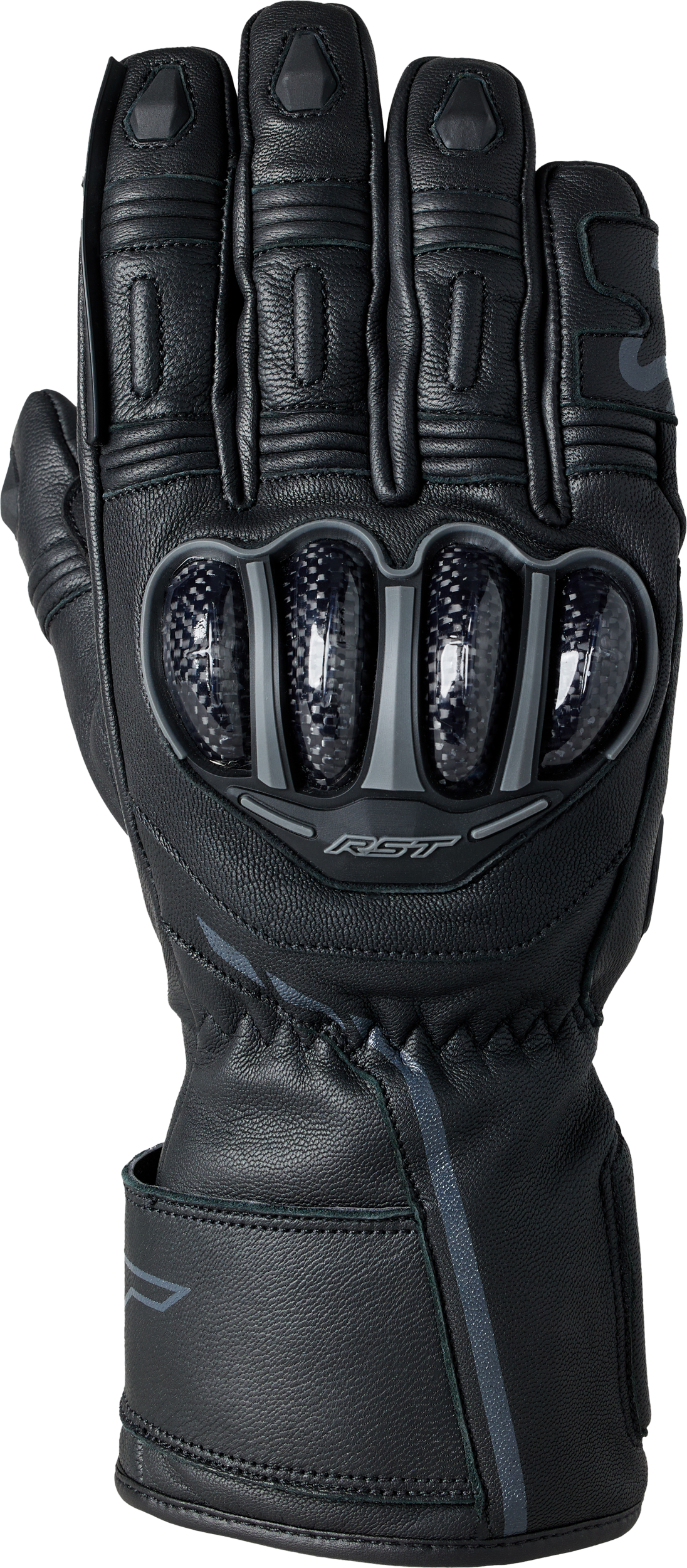 Rst S1 Ce Glove Black/black Waterproof 2xl - Black/Black / US 07