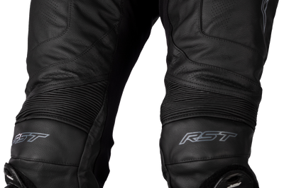 Rst S1 Ce Jean Black/black Leather 6xl - Black/Black / US 40
