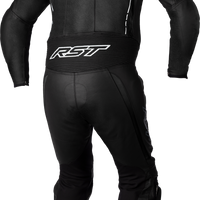 Rst S1 Ce Suit Blk/blk/whi Leather 5xl - Black/Black/White / X-Small