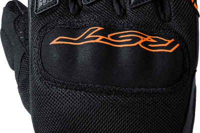 Rst S1 Mesh Ce Glove Black/black/white 2xl - Black/Neon Orange / US 09