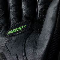 Rst S1 Mesh Ce Glove Black/black/white 2xl - Black/Neon Orange / US 09