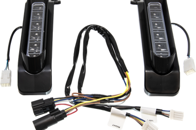 Letric Lighting Co Saddlebag Filler Led Inserts Black - Harddrive Products