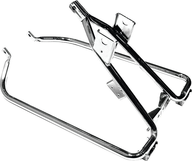 Harddrive Saddlebag Support Kit Chrome Flt 09-13 - Products