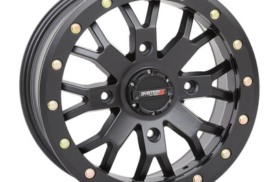 System 3 Sb4 Bl Wheel 15x7 6 + 1 (+45mm) 4/156 Matte Bronze/black - Black - Tires & Wheels