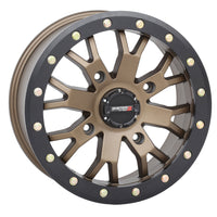System 3 Sb4 Bl Wheel 15x7 6 + 1 (+45mm) 4/156 Matte Bronze/black - Black - Tires & Wheels