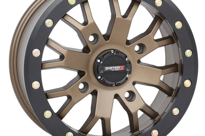 System 3 Sb4 Bl Wheel 15x7 6 + 1 (+45mm) 4/156 Matte Bronze/black - Bronze/Black - Tires & Wheels