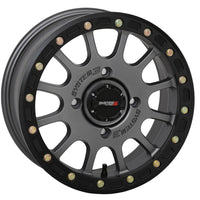 System 3 Sb5 Bl Wheel 15x10 5 + 5 (-5mm) 4/156 Matte Gunmetal Grey - Black - Tires & Wheels