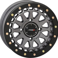 System 3 Sb6 Bl Wheel 15x7 4 + 3 (+10mm) 4/156 Gun Metal Grey - Matte Black - Tires & Wheels