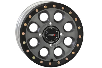 System 3 Sb7 Bl Wheel 15x7 4 + 3 (+10mm) 5/4.5 Titanium - Matte - Tires & Wheels