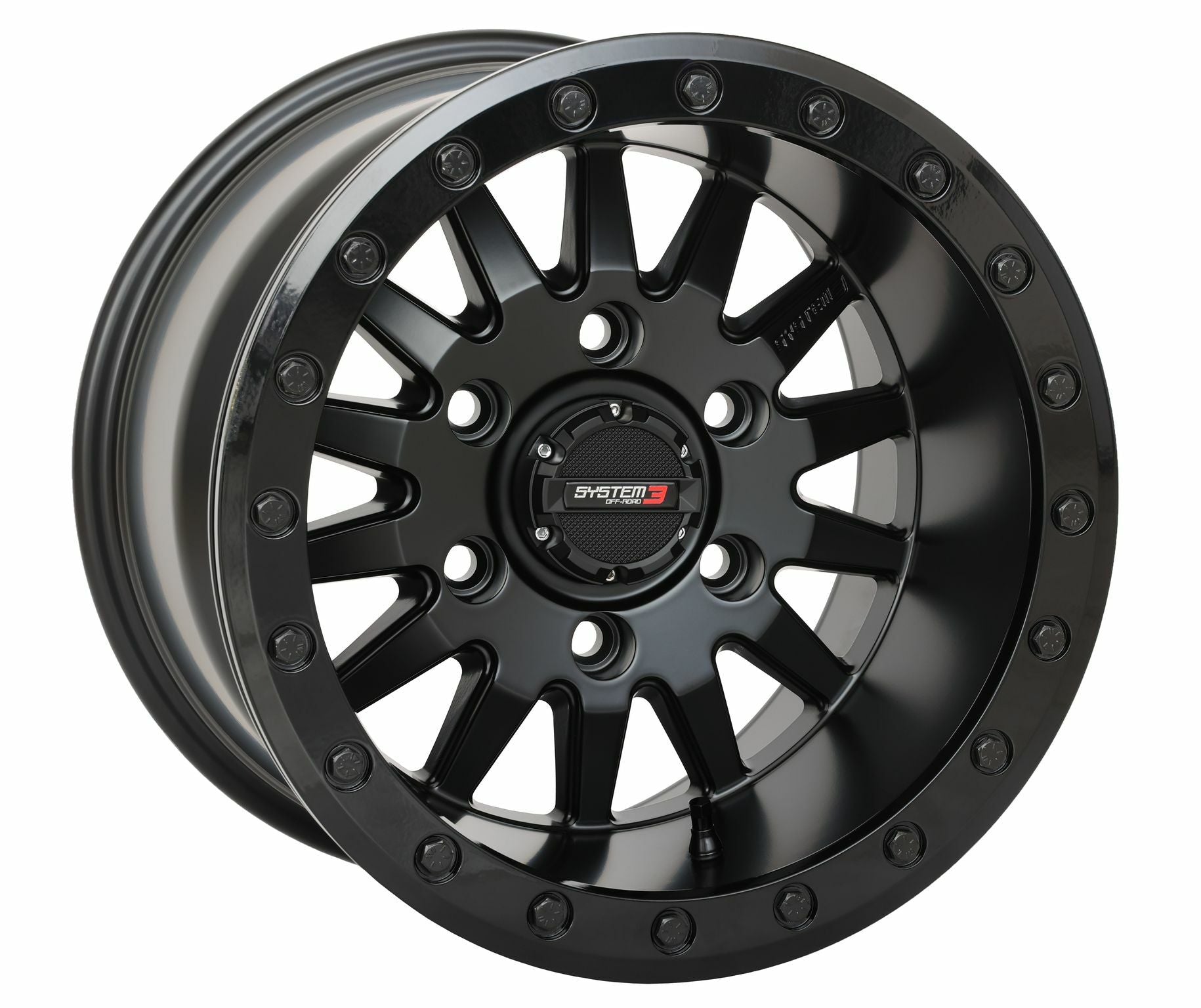 SYSTEM 3 Sb8 Wheel 15x10 5 + 5 (0mm) 6/5.5 Matte Black