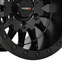 SYSTEM 3 Sb8 Wheel 15x10 5 + 5 (0mm) 6/5.5 Matte Black