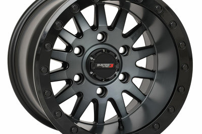 System 3 Sb8 Wheel 15x10 5 + 5 (0mm) 6/5.5 Matte Brushed Grey - Tires & Wheels