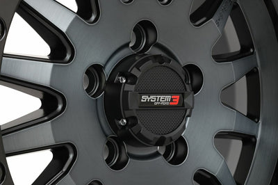 SYSTEM 3 Sb8 Wheel 15x7 5 + 2 (+38mm) 5/4.5 Matte Brushed Grey