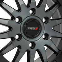 System 3 Sb8 Wheel 15x7 5 + 2 (+38mm) 6/5.5 Matte Brushed Grey - Tires & Wheels
