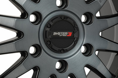 System 3 Sb8 Wheel 15x7 5 + 2 (+38mm) 6/5.5 Matte Brushed Grey - Tires & Wheels