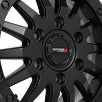 SYSTEM 3 Sb8 Wheel 15x7 6 + 1 (+68mm) 6/5.5 Matte Black