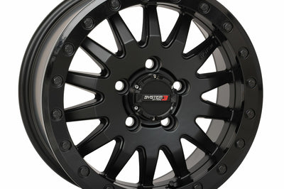System 3 Sb8 Wheel 15x7 6 + 1 (+68mm) 6/5.5 Matte Black - Tires & Wheels